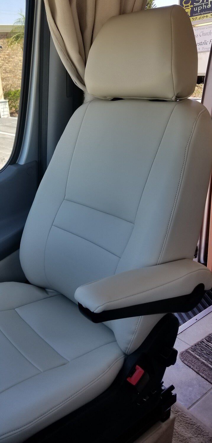 Custom RV Fabric  — Elegant RV Couch in Fort Myers, FL