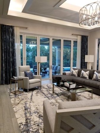 Custom Window — Floral Curtain in Fort Myers, FL Custom Window — Floral Curtain in Fort Myers, FL