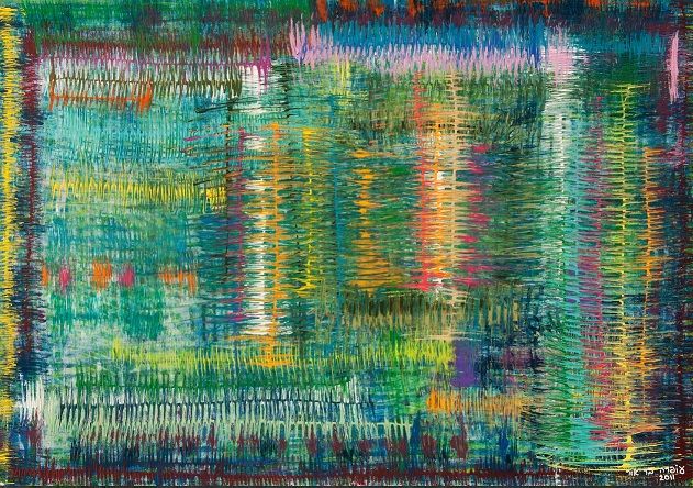 "New York" 100X70 cm Acrylic 