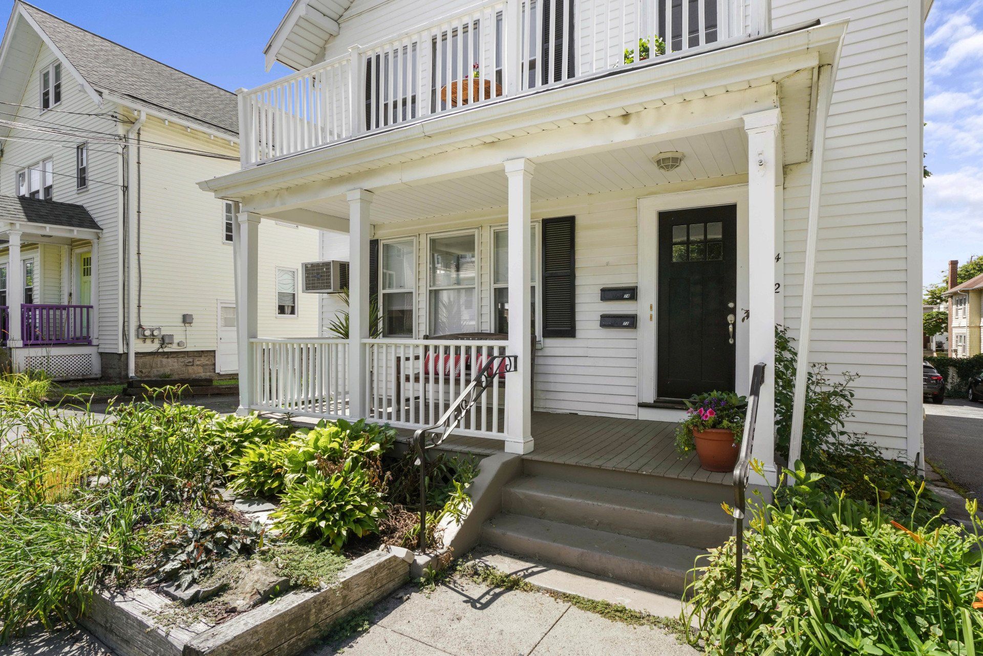 74 Amsden St front porch
