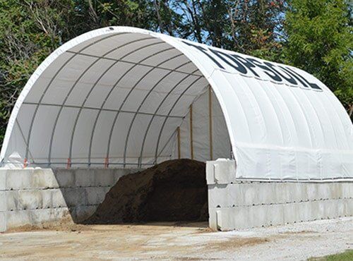 A lot after our topsoil delivery in East Berlin, PA