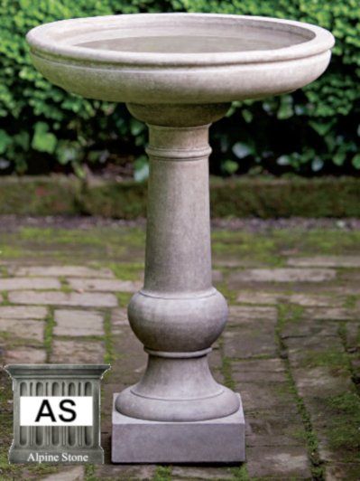 Bird Bath Ideas — Williamsburg Tea Table Birdbath in Hanover, PA
