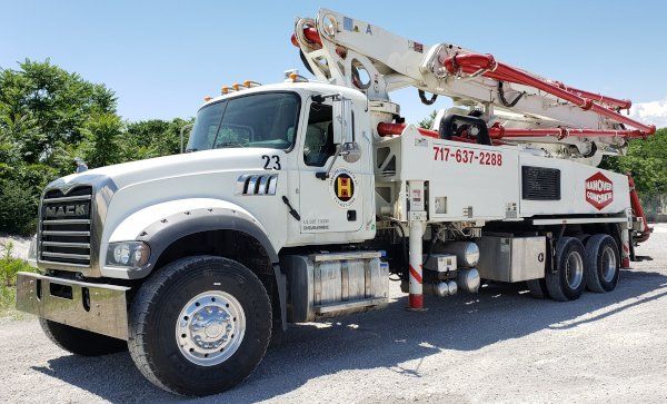 Concrete pump rental — Concrete pump rental in Hanover, PA Concrete pump rental — Concrete pump rental in Hanover, PA