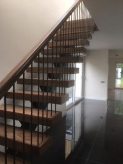 wooden staircase