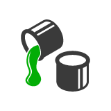 two paint box icons
