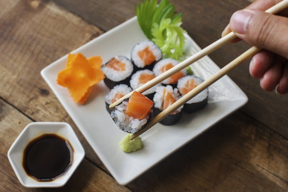 hosomaki di salmone