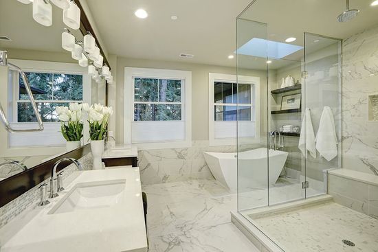 interior view of a bathroom