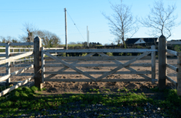 garden being constructed