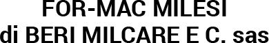 FOR-MAC MILESI di BERI MILCARE E C. sas - LOGO