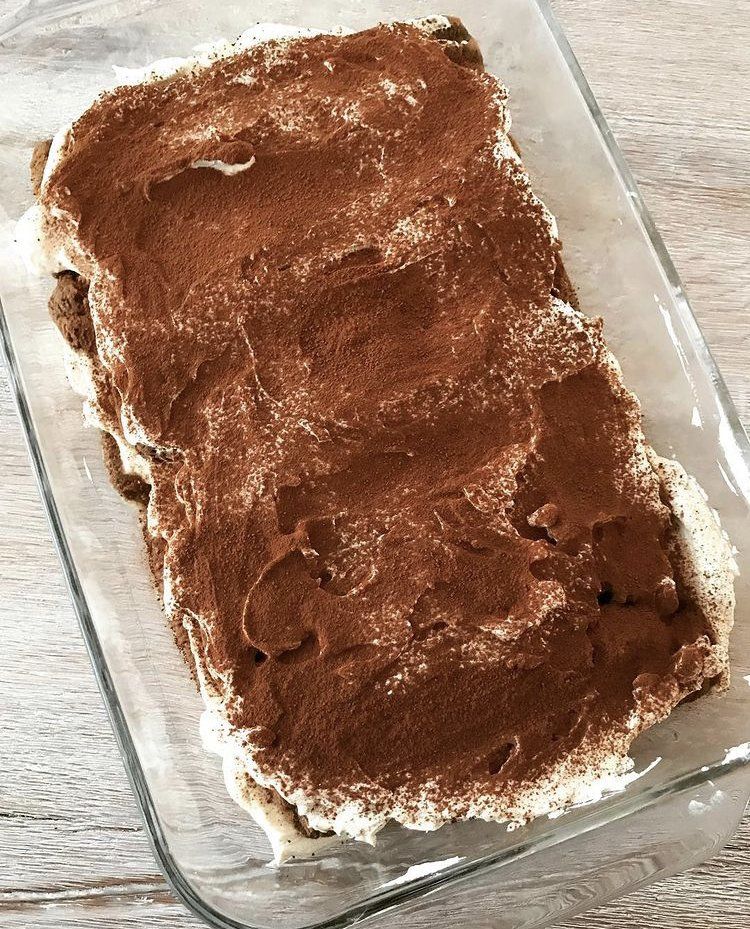 Recept; Tiramisu