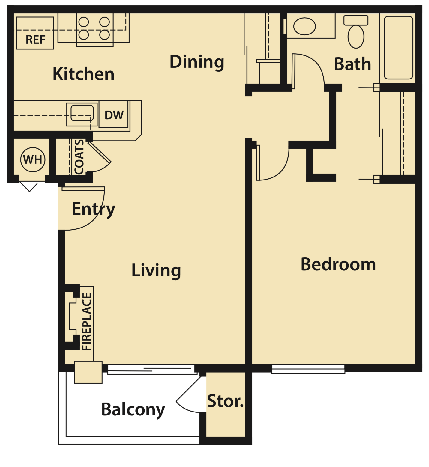 Bel Air Upper A Floor Plan