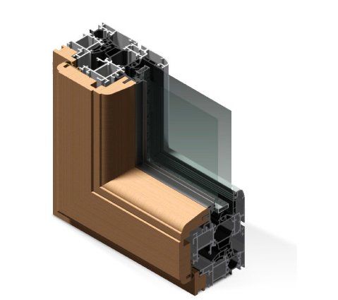 finestra legno/alluminio