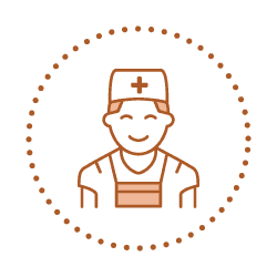 icon of dental assistant