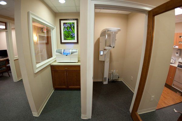 xray and cerec machine