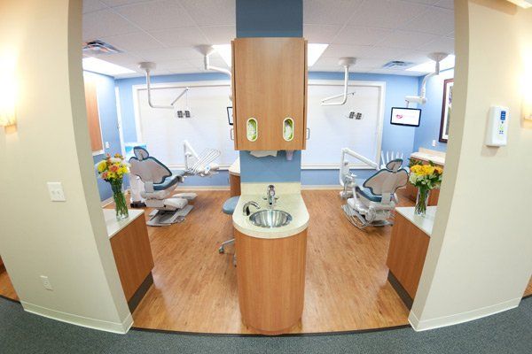 hallway at dentist office
