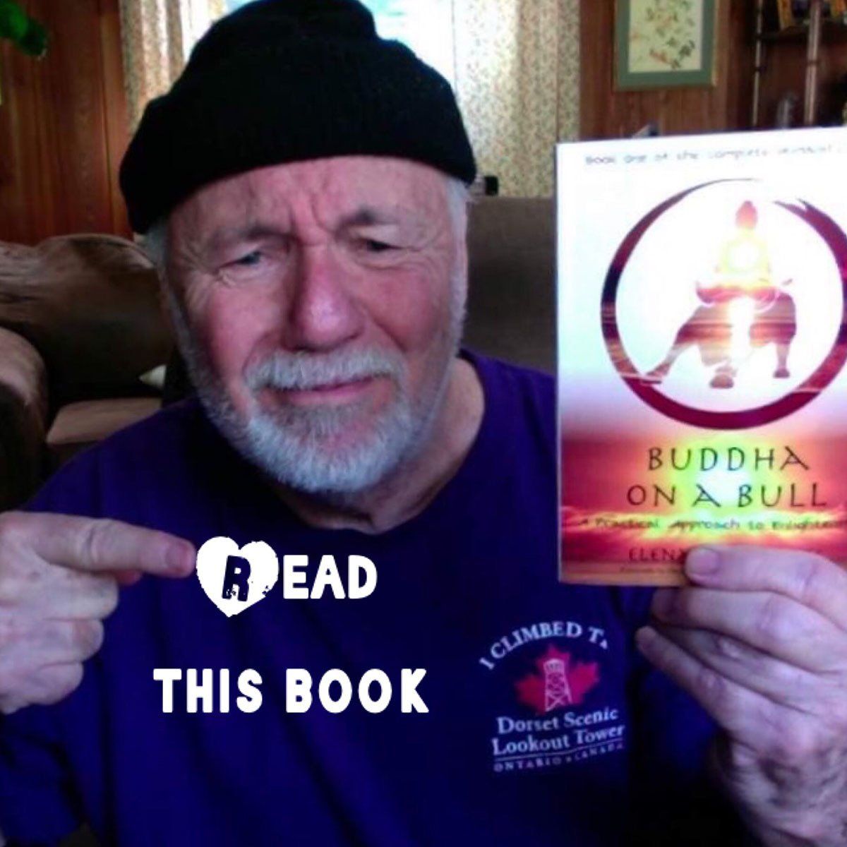 Man holding book