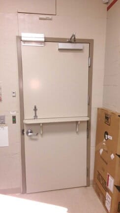 Steel Door at the Back — Commercial Door and Locks in Albany County, NY