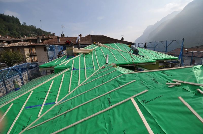 costruzione di copertura edile