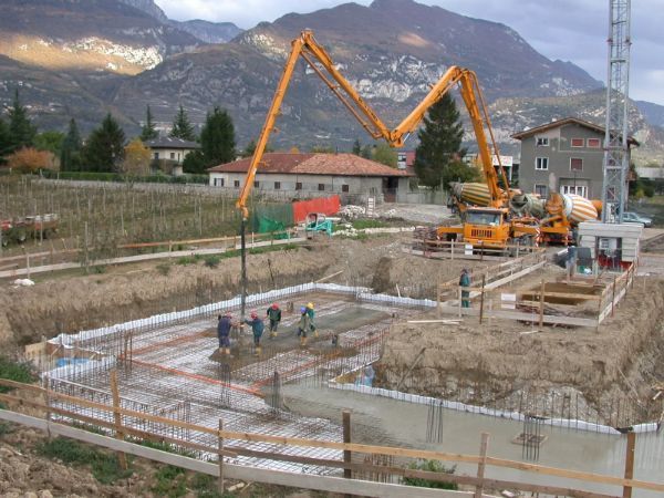 cantiere di costruzione edile Agritur La Cort