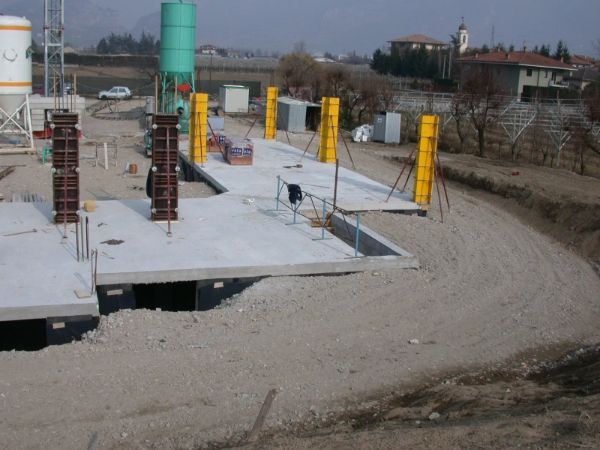 cantiere per ristrutturazione edile di struttura turistica
