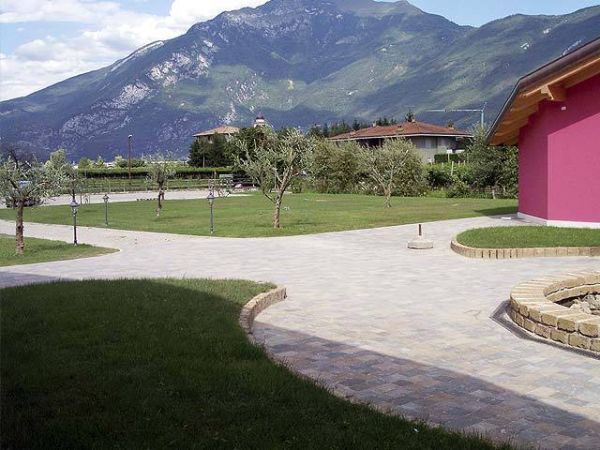 spazio esterno di una struttura ricettiva