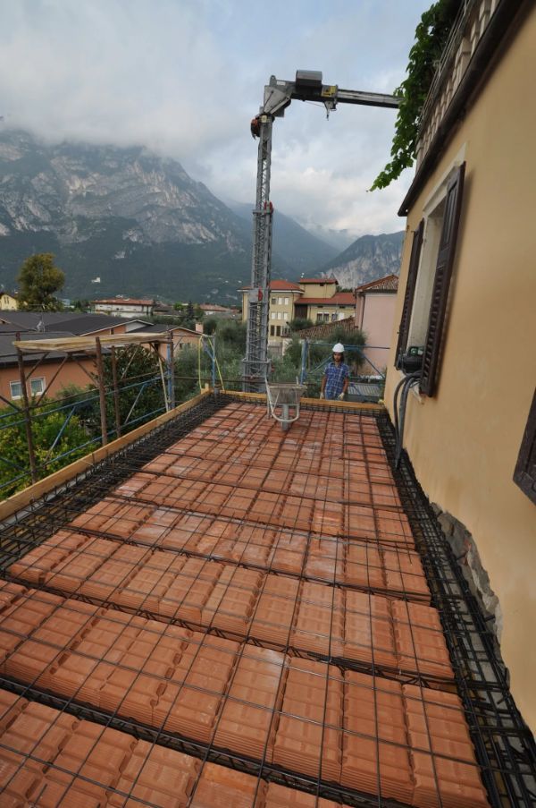 rifacimento di una villa