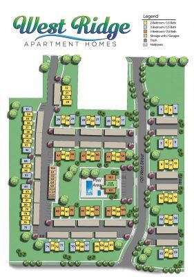 west ridge site map