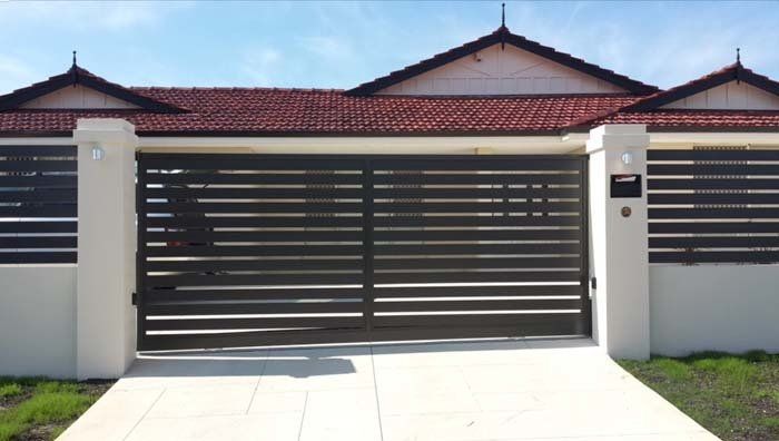 metal modern gate