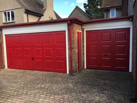 Canopy and retracting doors