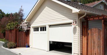 Sectional garage door