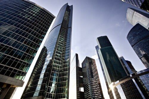 commercial buildings
