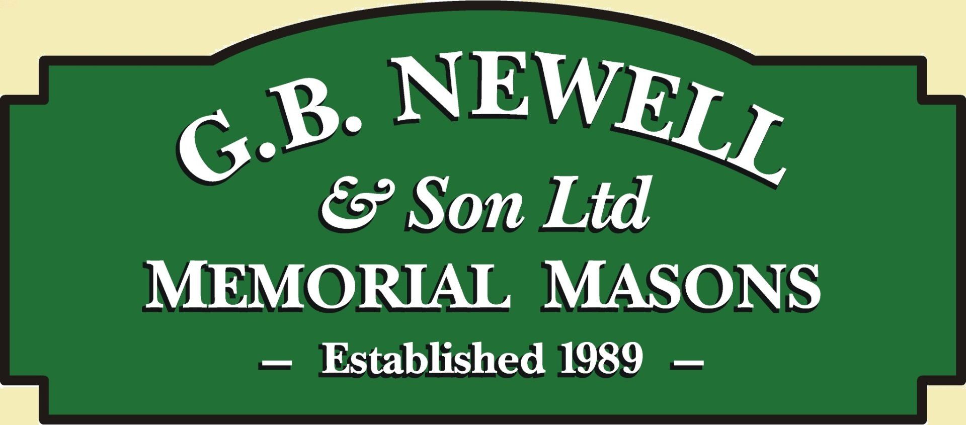 G.B. Newell Quality Memorial Masons logo