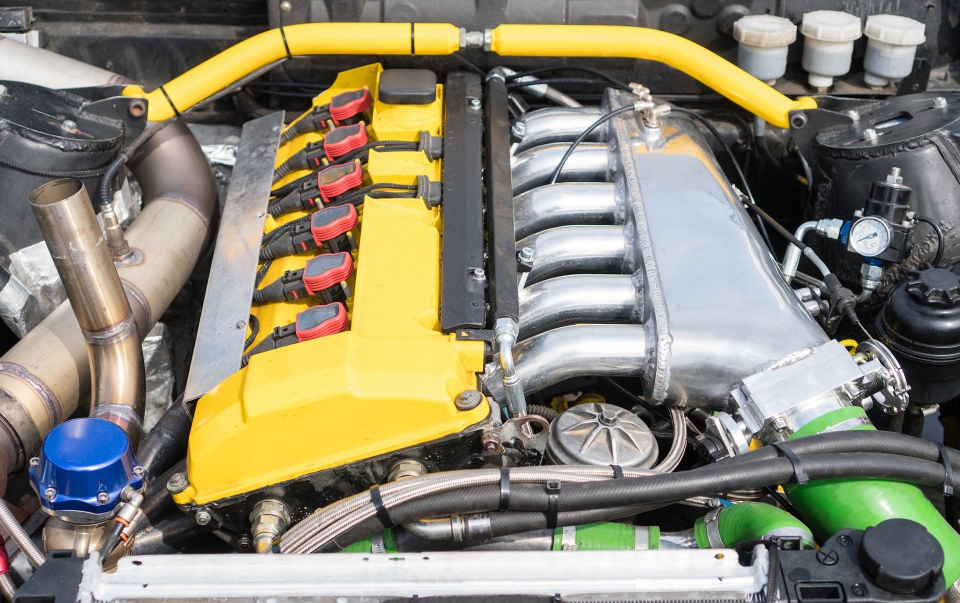 Tuned Turbo Nitrous Oxide Engine in Car | San Marcos, CA | Motorsports Paradise