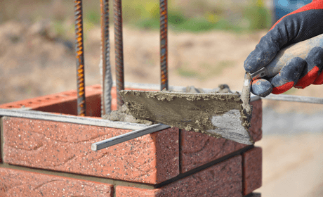 bricks laying
