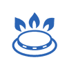 stove flame icon