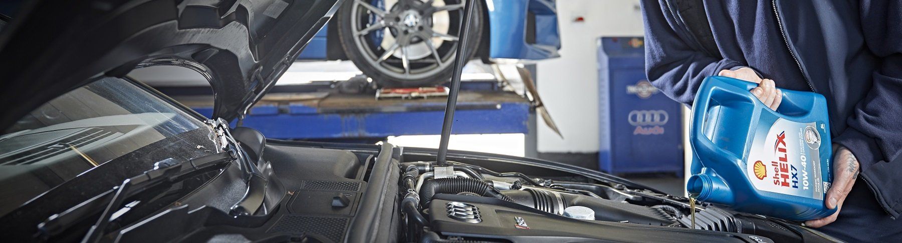 Audi vehicle servicing