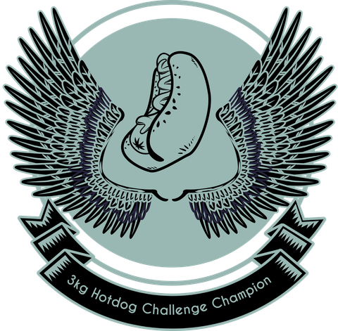 Ninth Street Hotdog Challenge Champion Logo