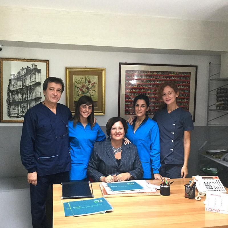 equipe dello studio dentistico