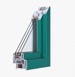 dettaglio finestra termoisolante in PVC 6 Stars