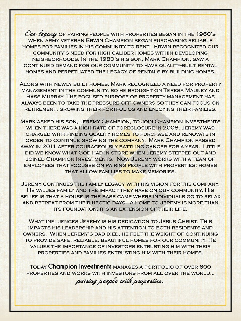 Champion Legacy