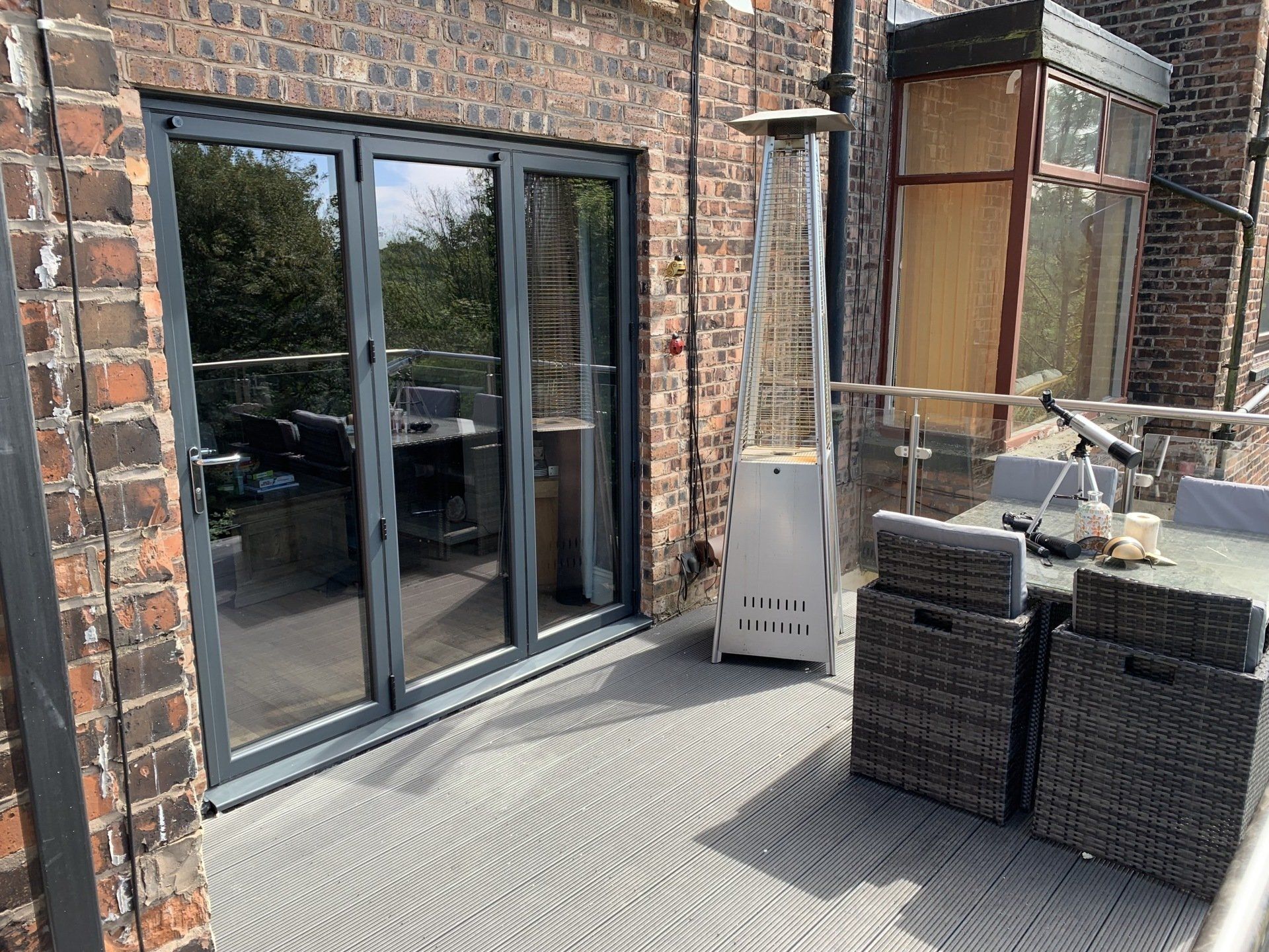 aluminium bifold doors installed in blackley manchester