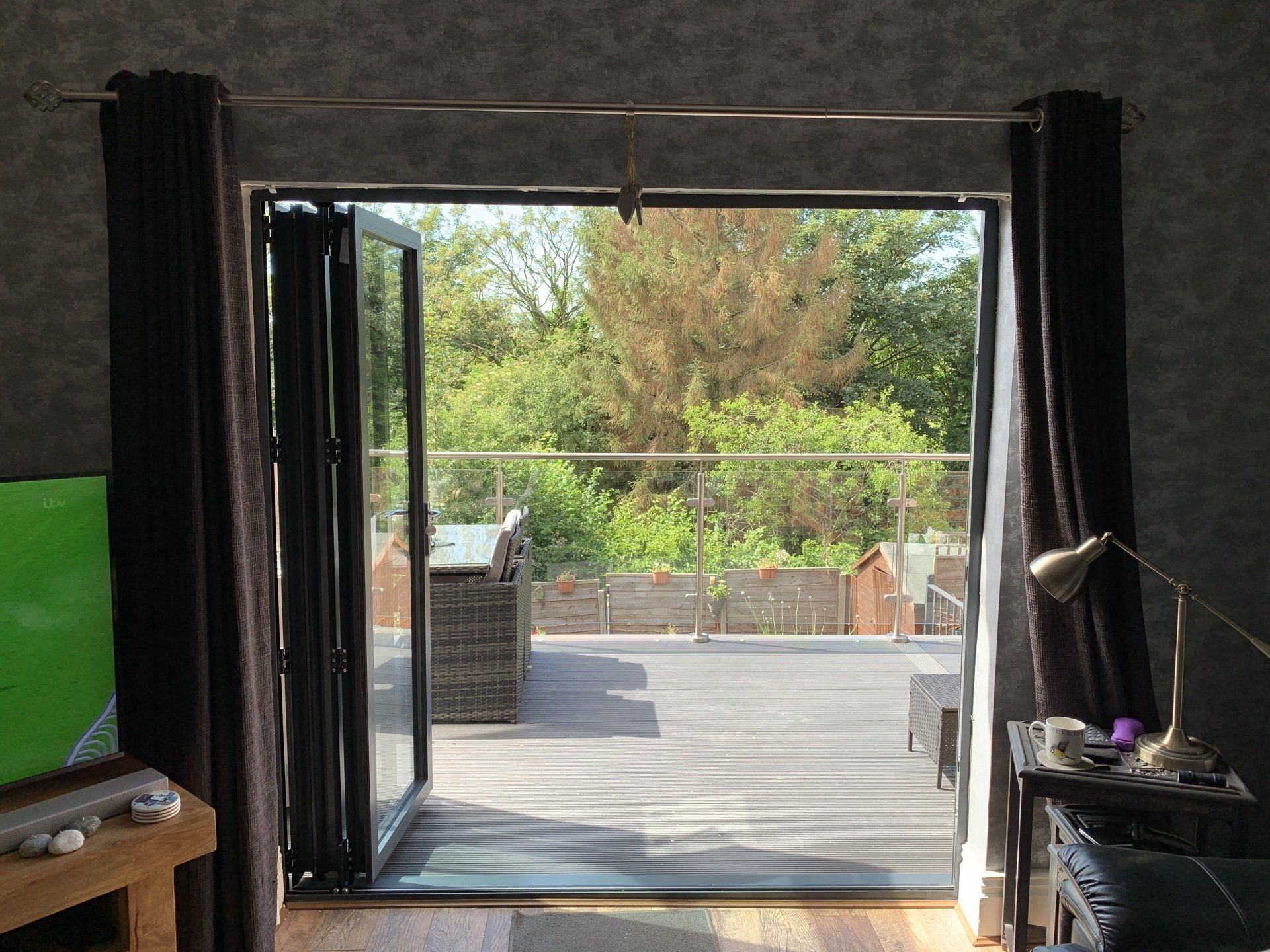 aluminium bifold doors installed in blackley manchester