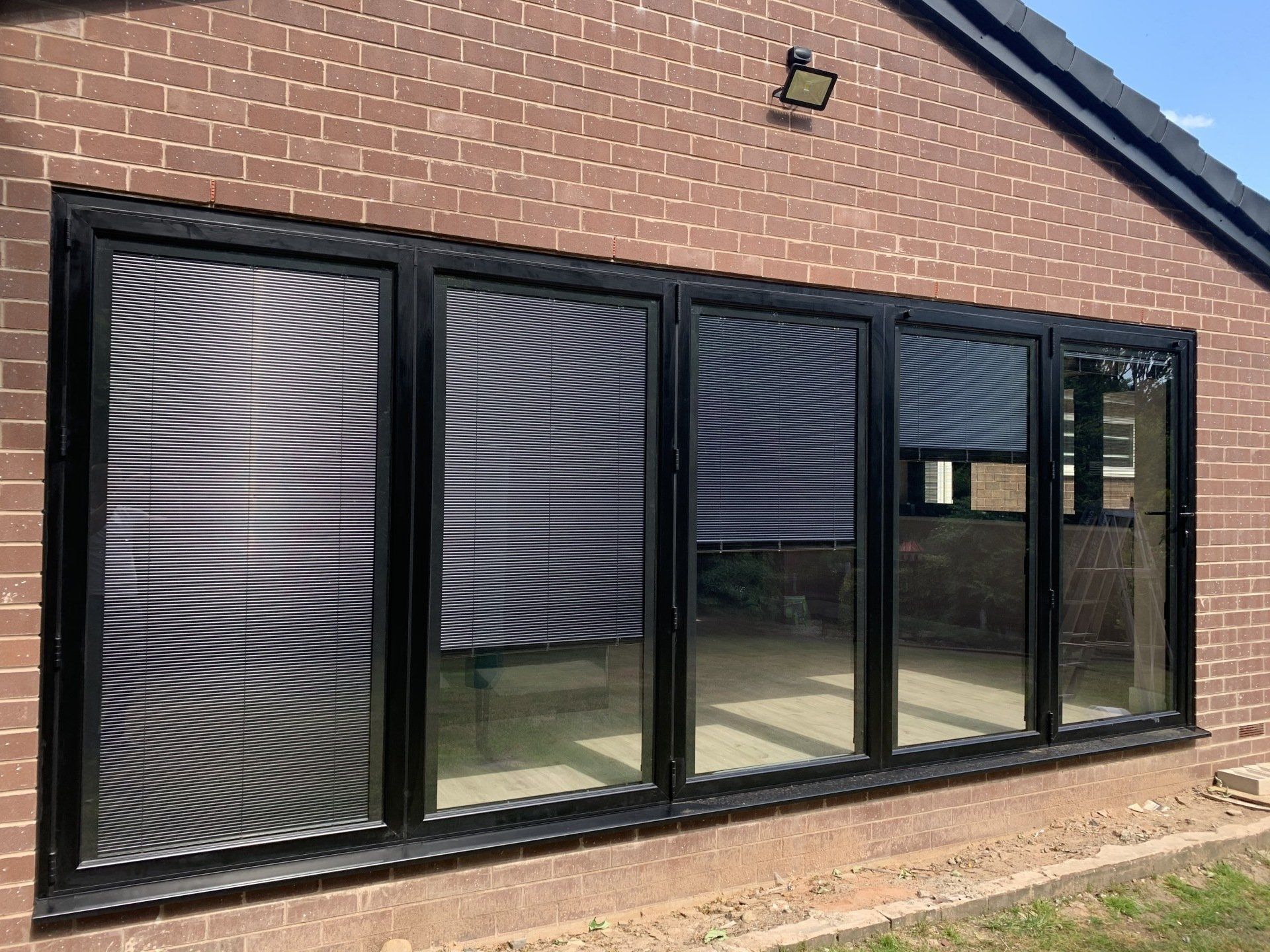 aluminium bifold doors installed in Banford rochdale