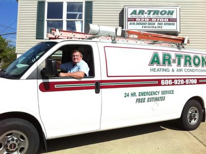 Ar-Tron Service Vehicle — Ashland, KY — ArTron Heating & Air Conditioning Ar-Tron Service Vehicle — Ashland, KY — ArTron Heating & Air Conditioning