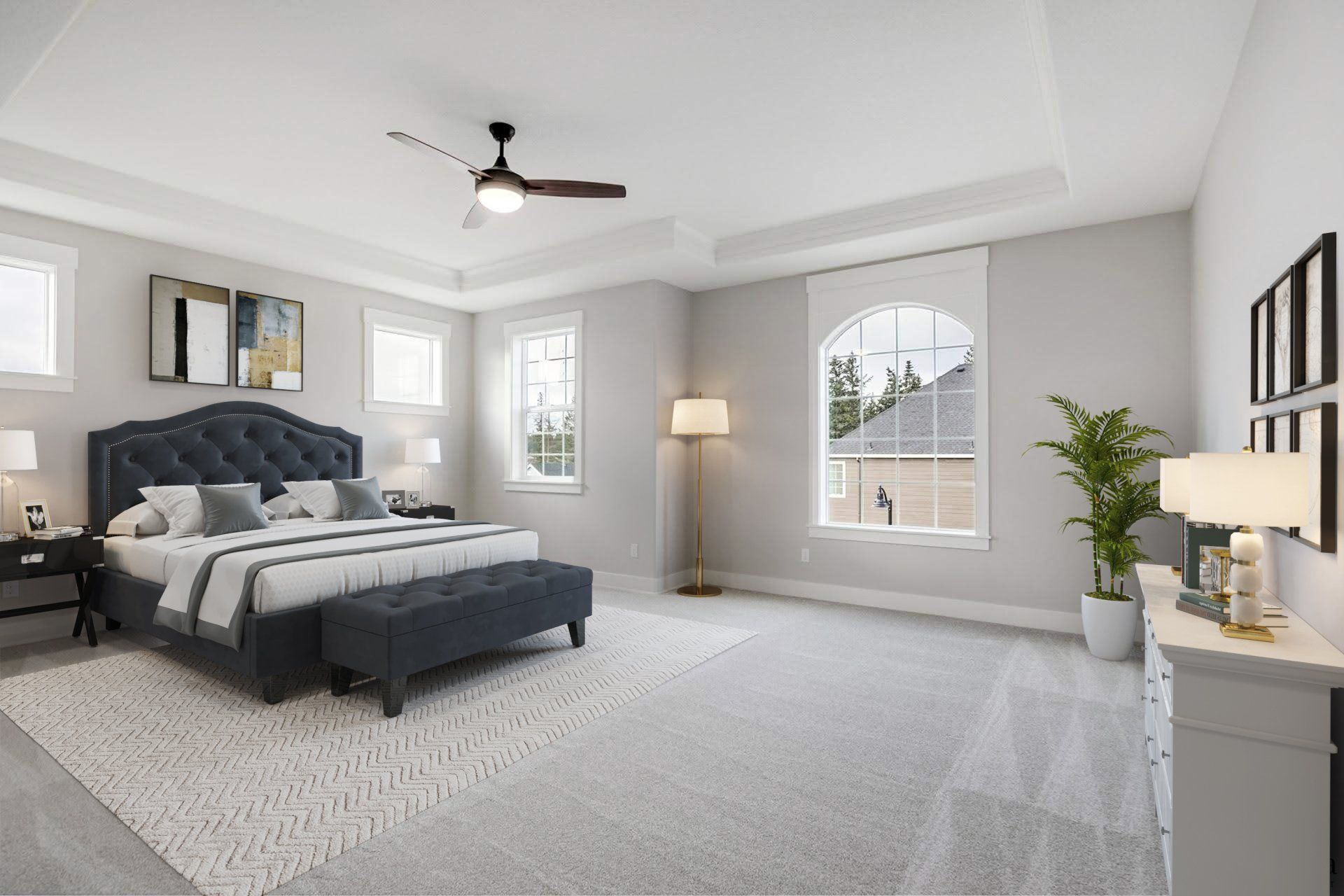 Noyes Homes | New Custom Homes | Beaverton, Oregon | Home living area | dinning room | entertainment room |