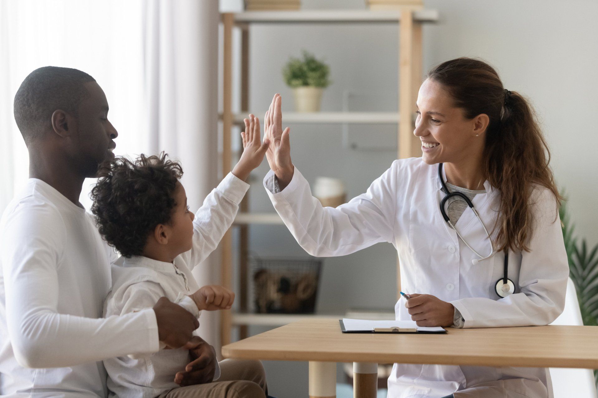 Father Consulting His Son to the Doctor | Billings, MT | Fuller Family Medicine