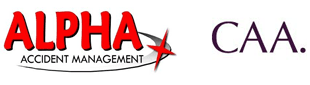 Approved by CAA Insruance Company & Alpha Accident Management CAA Logo