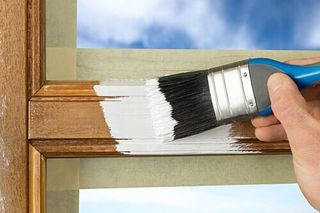 Painting window frame - Painting Services in Tampa Bay Area, Florida Painting window frame - Painting Services in Tampa Bay Area, Florida