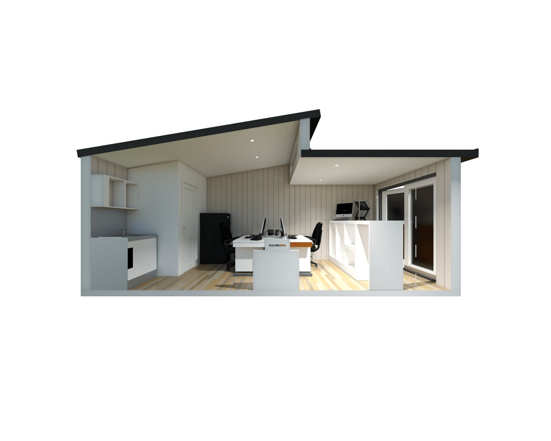 Admington home office building