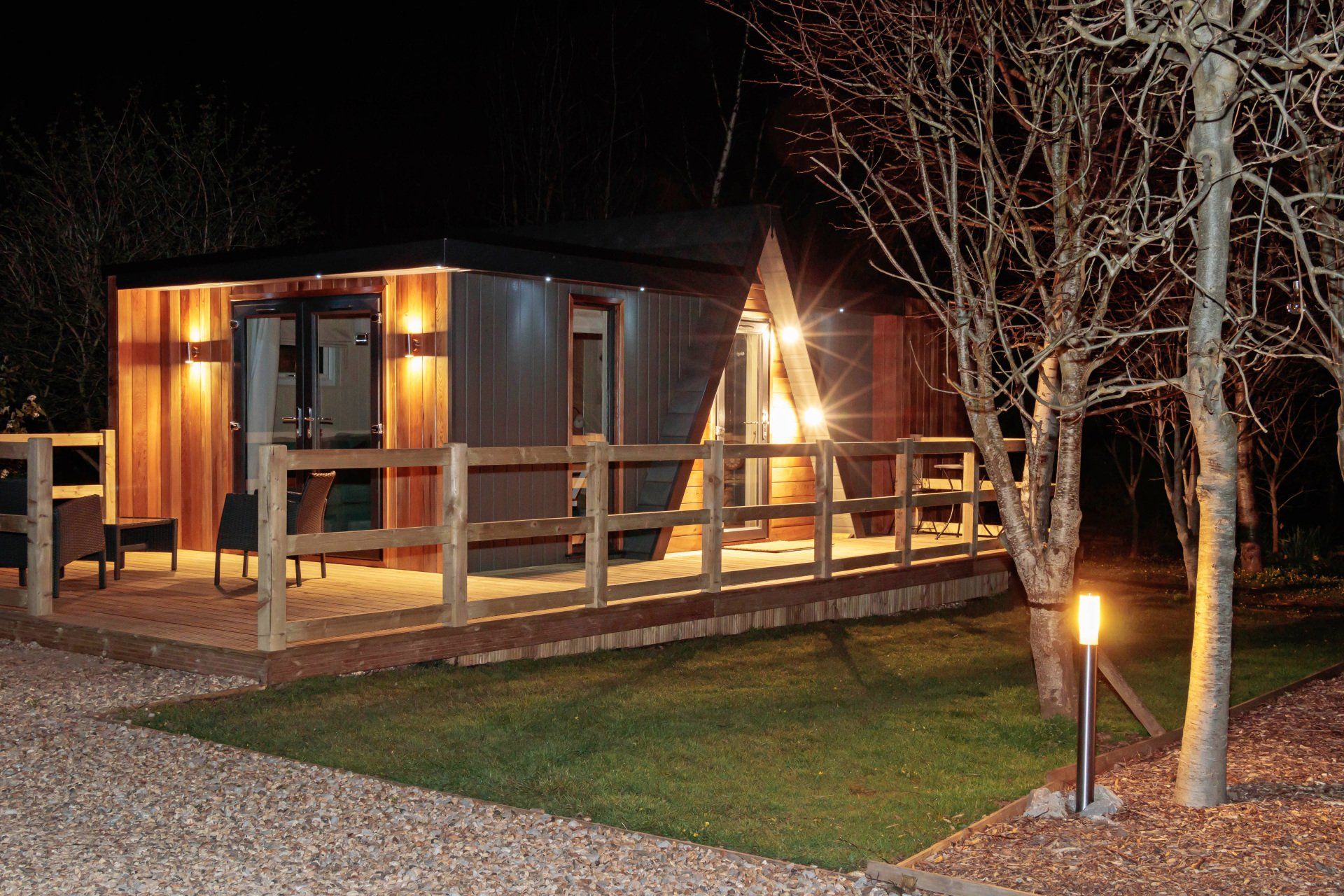 warm summerhouse
